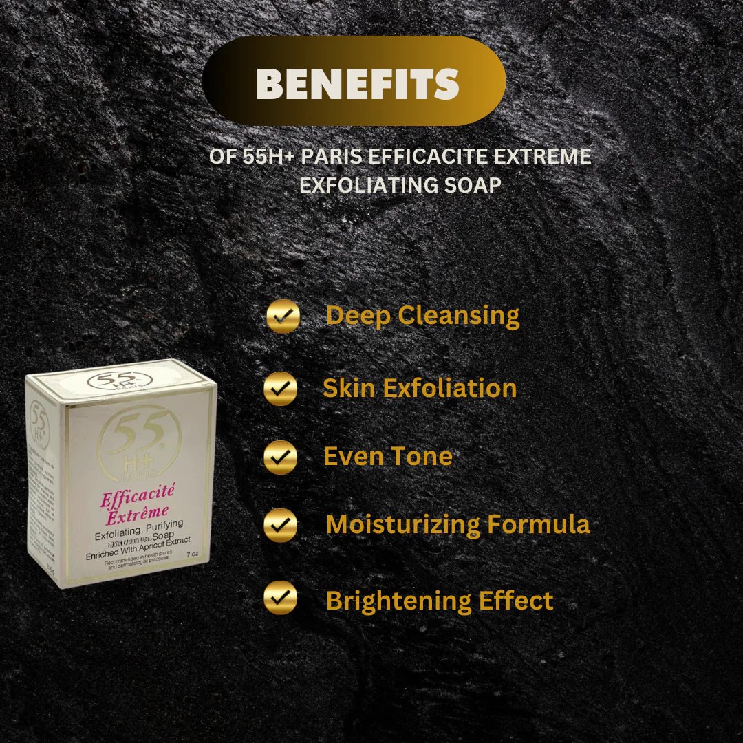 55H+ Paris Apricot Cleansing Soap 7 oz - OUMY