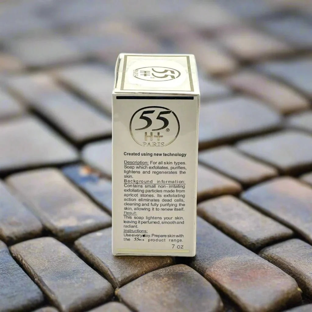 55H+ Paris Apricot Cleansing Soap 7 oz - OUMY