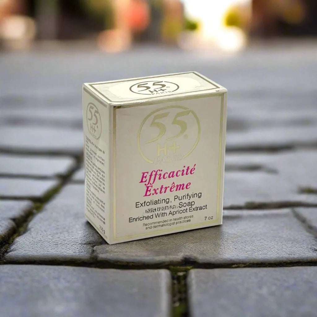55H+ Paris Apricot Cleansing Soap 7 oz - OUMY