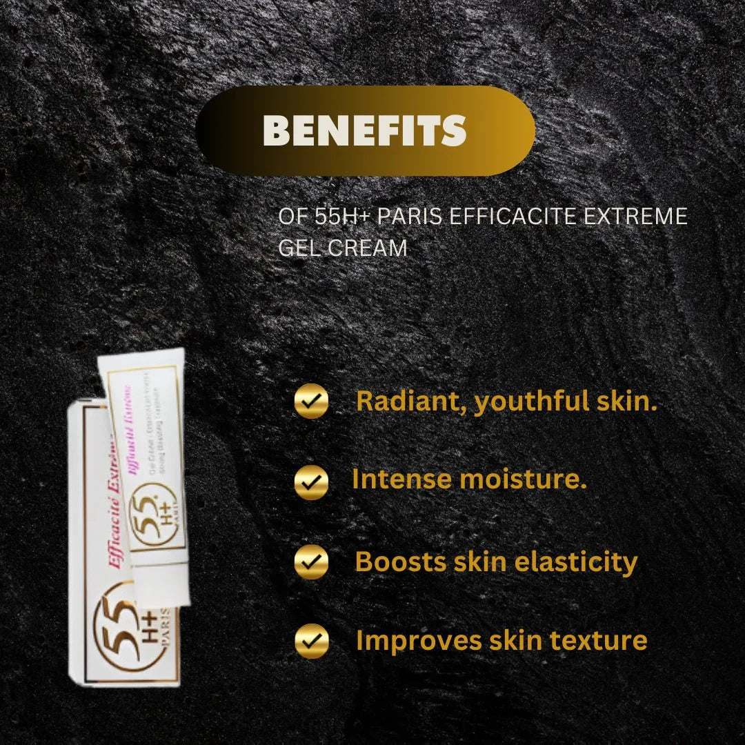 55H+ Paris Efficacite Daily Gel Cream 1 oz - OUMY