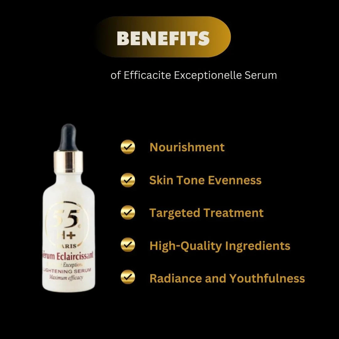 55H+ Paris Efficacite Exceptionelle Serum 1.66 oz - OUMY