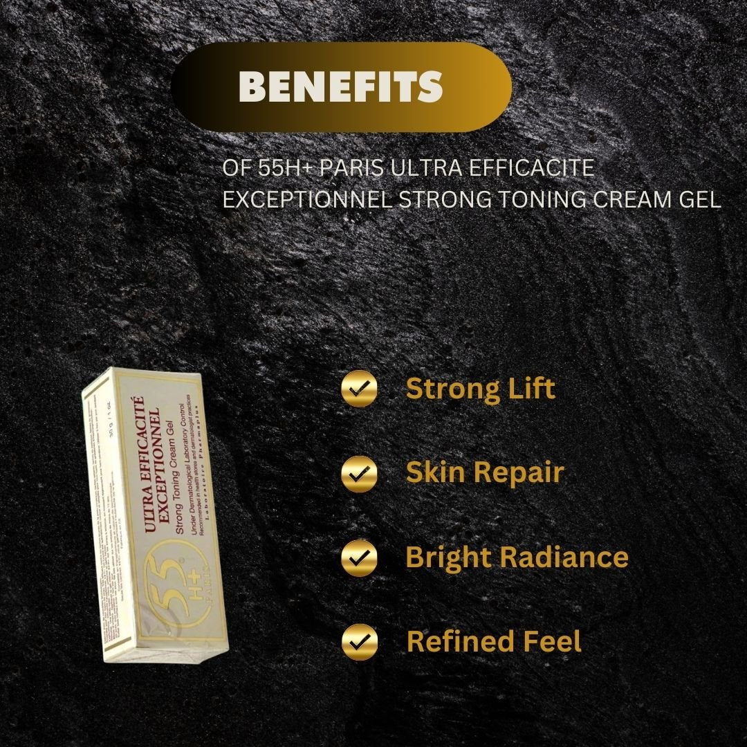 55H+ Paris Ultra Efficacite Cream Gel 1 oz - OUMY