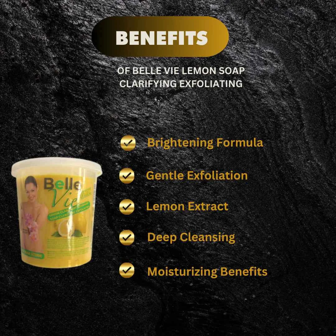 Belle Vie Lemon Cleansing Soap 670g