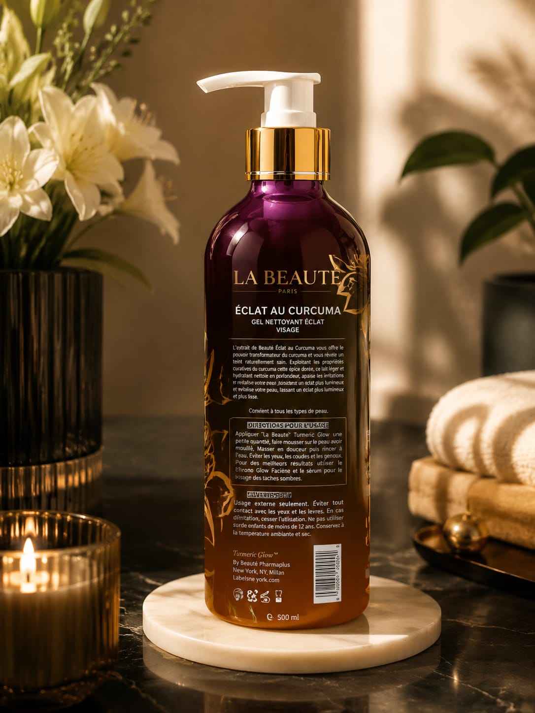Turmeric Radiance Beauty Milk for Soft & Smooth Skin – 500ml / 16.9 fl. oz.
