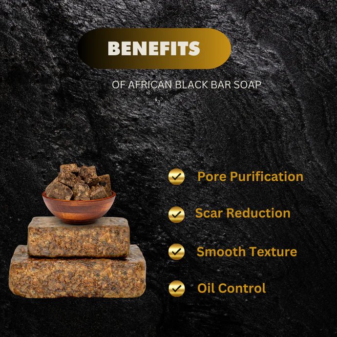 African Black Bar Soap 1lb - OUMY