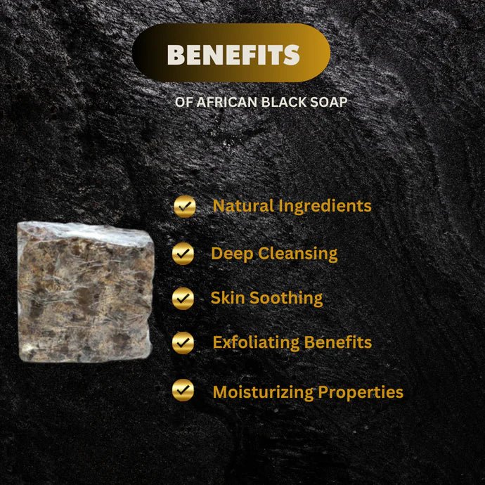 African Black Soap 5 lbs - OUMY