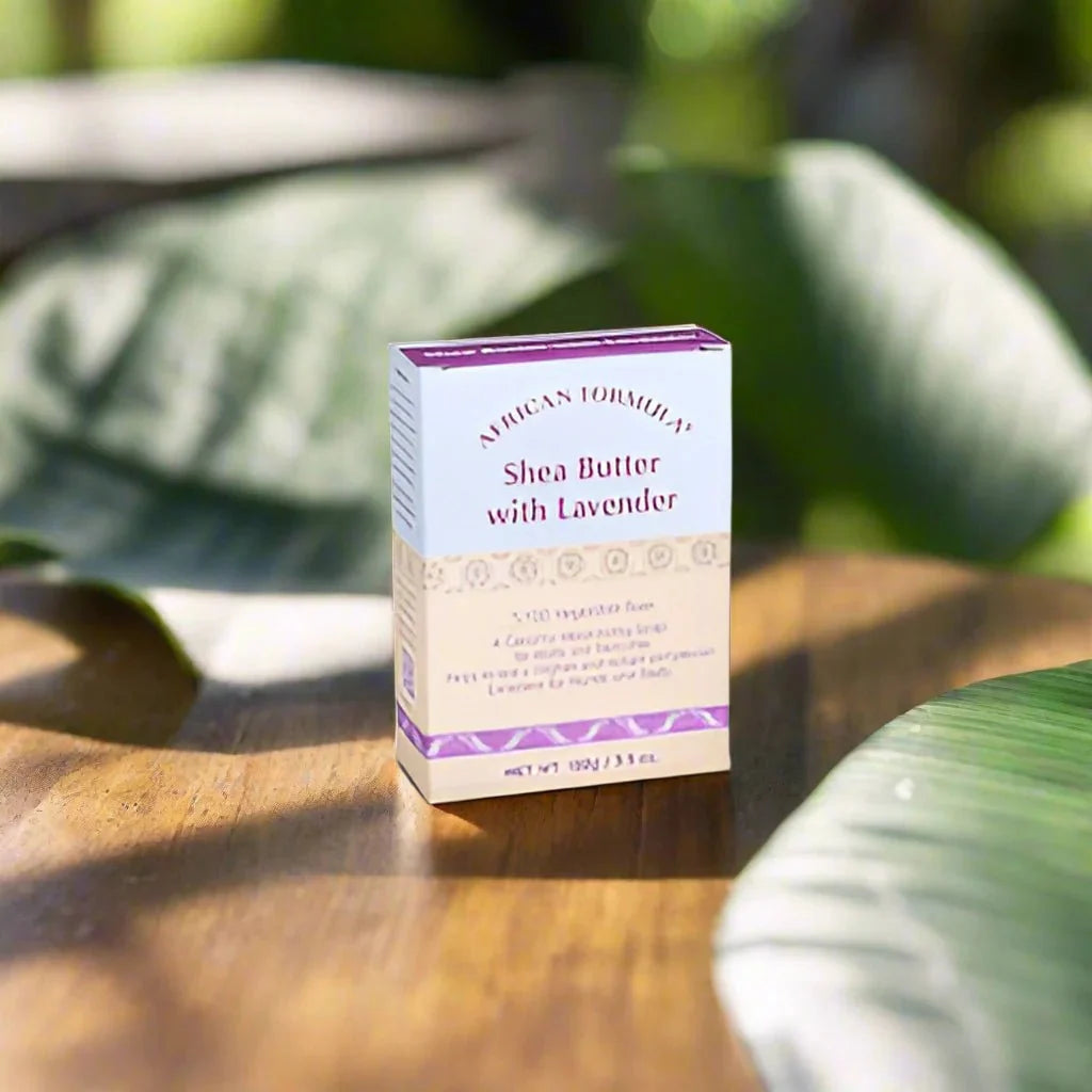 African Formula Shea Butter with Lavender Soap 3.5 oz - OUMY