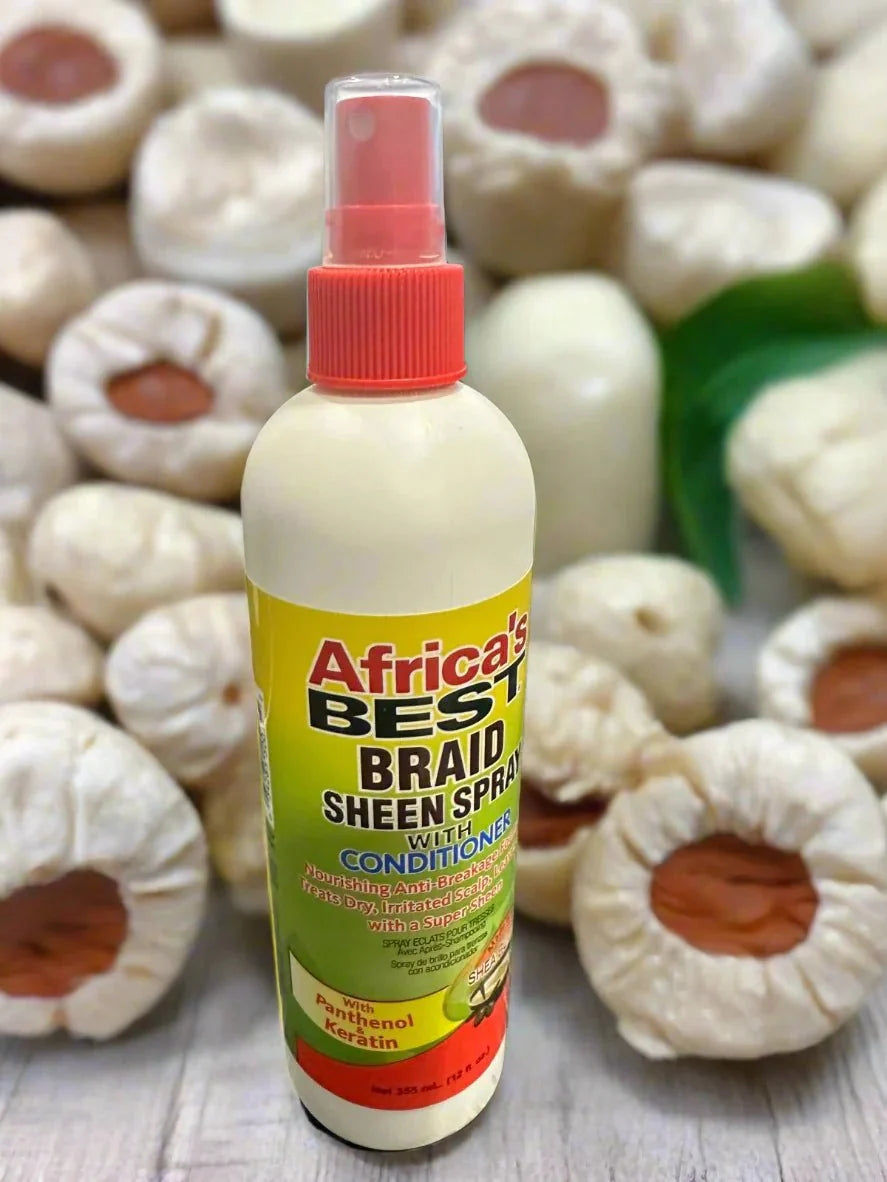 Africa's Best Braid Sheen Spray With Conditioner 12oz - OUMY