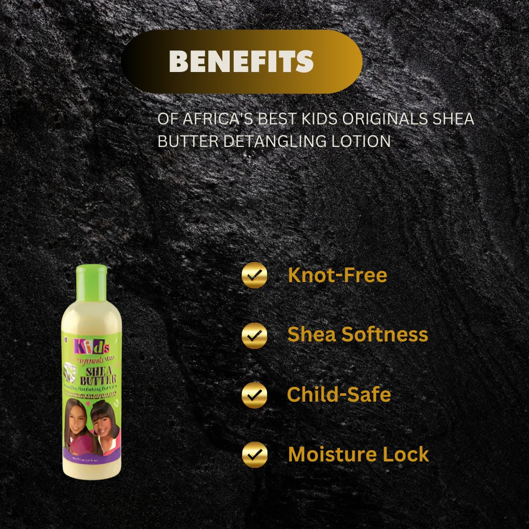 Africa's Best Kids Originals Shea Butter Detangling Lotion 12oz - OUMY