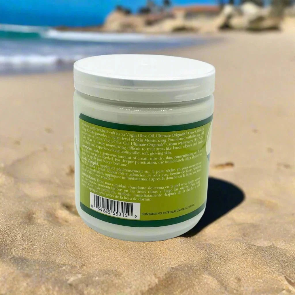 Africa's Best Ultimate Originals Extra-Virgin Olive Oil Body Whip Cream 15oz - OUMY