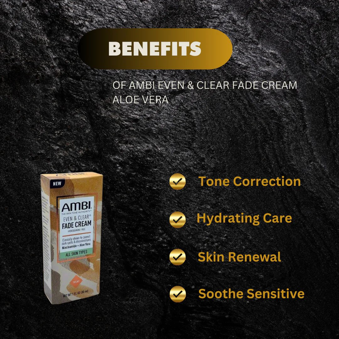 Ambi Even & Clear Aloe Vera Cream 1 oz | 30 ml - OUMY