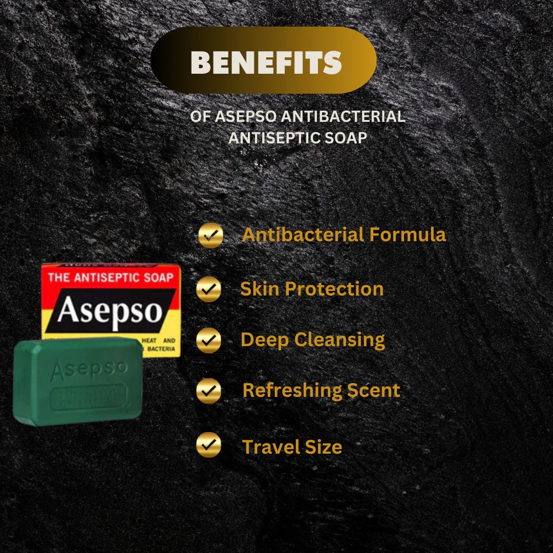 Asepso Soap 2.8oz - OUMY