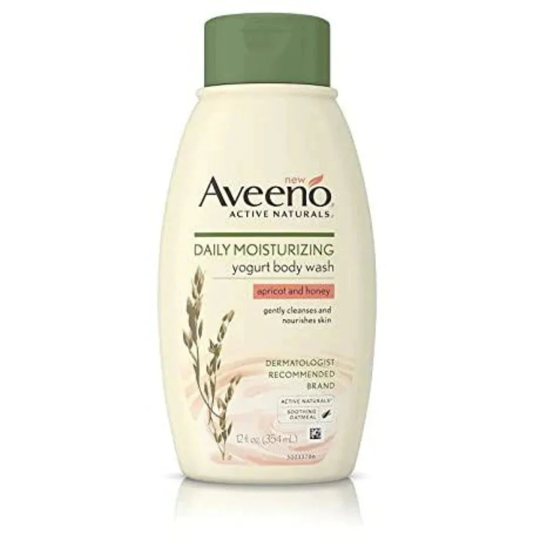Aveeno Active Naturals Yogurt Body Wash 354ml | 12oz - OUMY