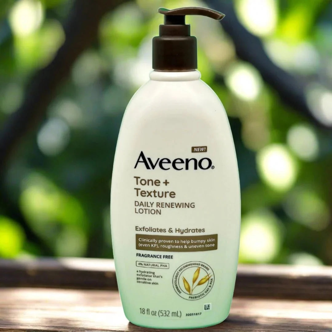 Aveeno Tone + Texture Daily Renewing Lotion 532ml - OUMY