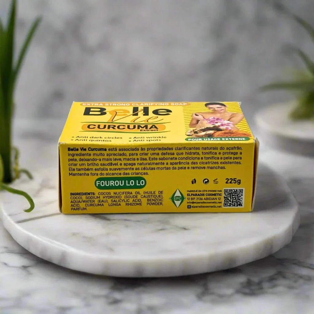 Bellevie Curcuma Extract Beauty Soap 225g - OUMY