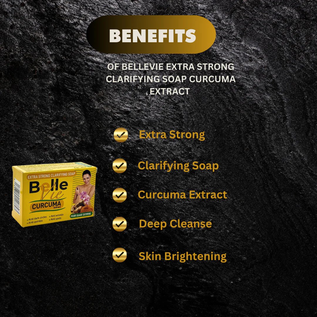 Bellevie Curcuma Extract Beauty Soap 225g - OUMY