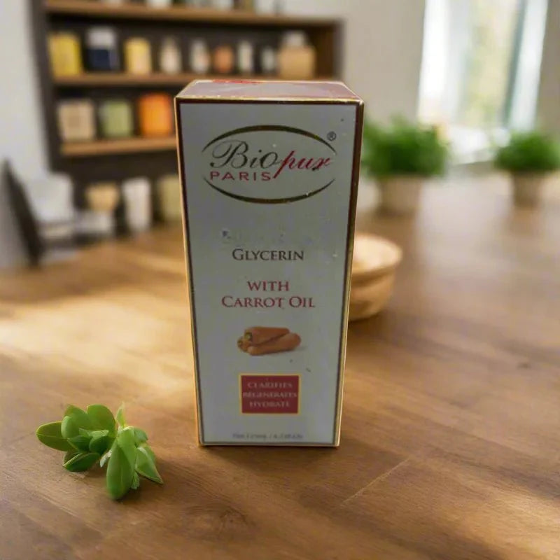 Biopur Paris Glycerin with Carrot Oil Moisturizing Care 125 ml - OUMY