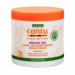 Cantu Argan Leave-In Conditioning Cream 16oz | 453g - OUMY