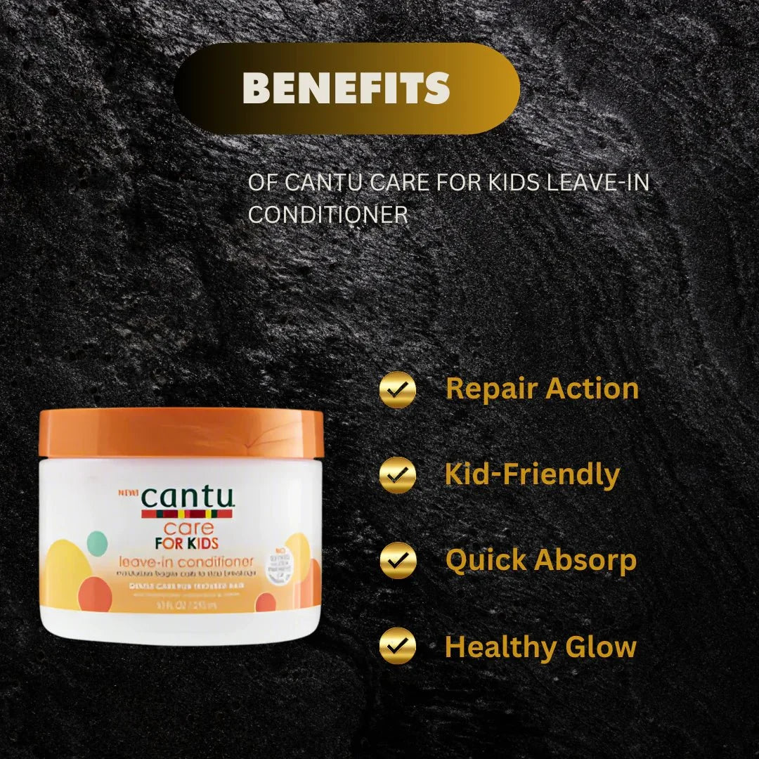 Cantu Care For Kids Leave-In Conditioner 10 oz - OUMY