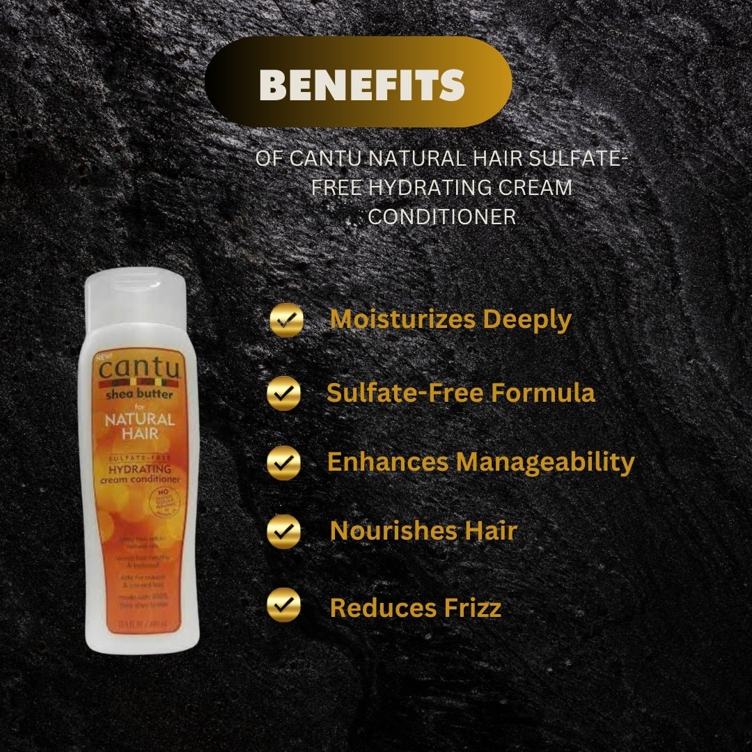 Cantu Natural Hair Hydrating Cream Conditioner 13.5 oz - OUMY