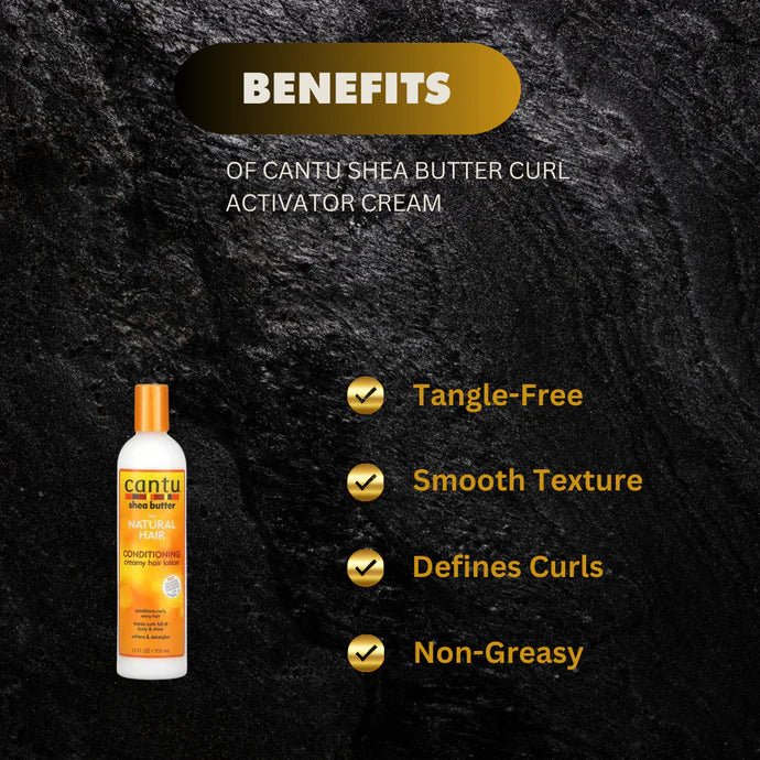 Cantu Shea Butter Curl Activator Cream 12oz - OUMY