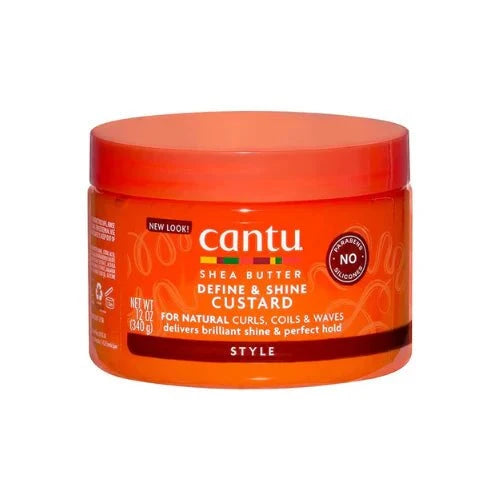Cantu Shea Butter Define & Shine Custard 12oz - OUMY