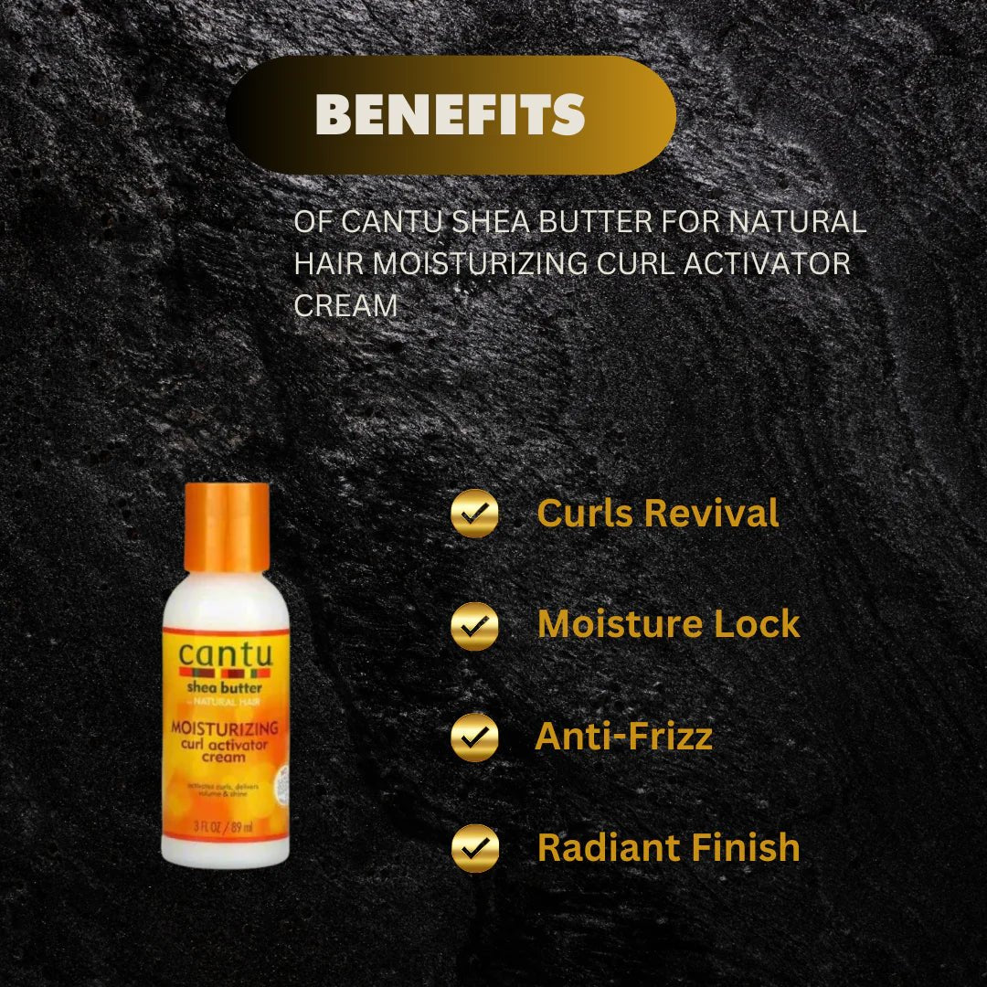 Cantu Shea Butter Moisturizing Curl Activator Cream 3 oz - OUMY