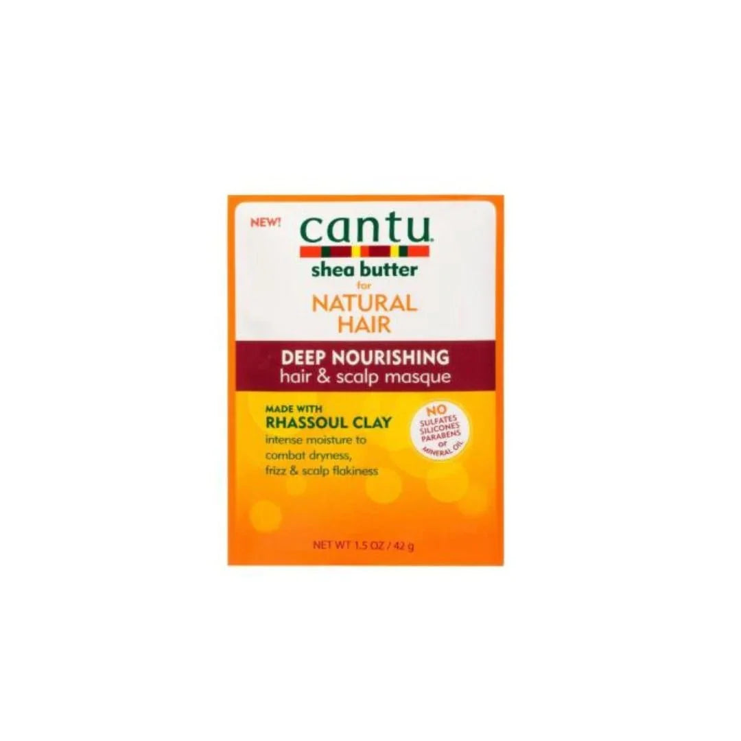 Cantu Shea Butter Rhassoul Clay Nourishing Masque Packet 1.5oz - OUMY