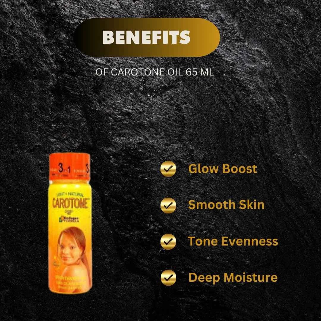Carotone Body Oil 65ml for Smooth & Radiant Skin - OUMY