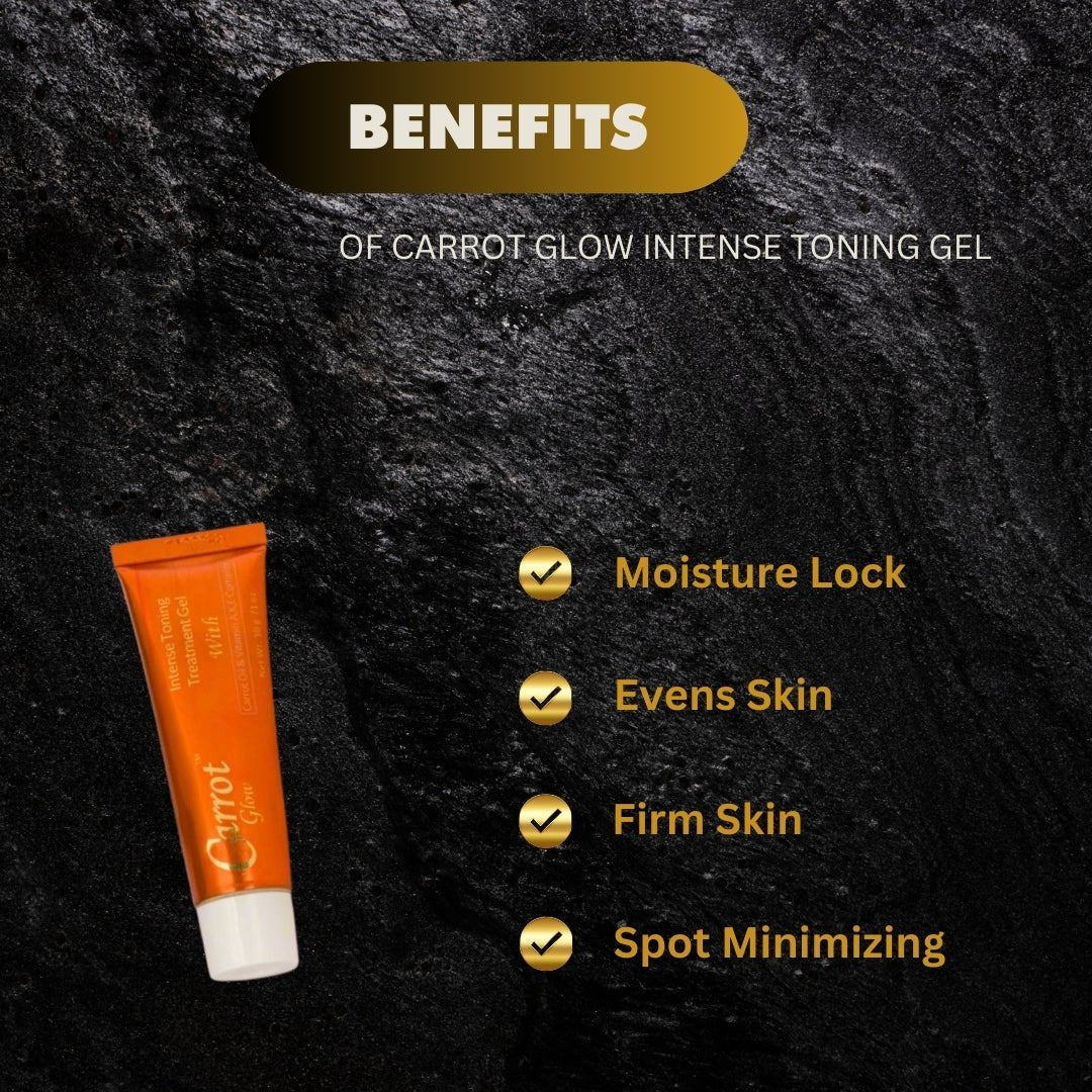 Carrot Glow Tube Gel 1 oz - OUMY