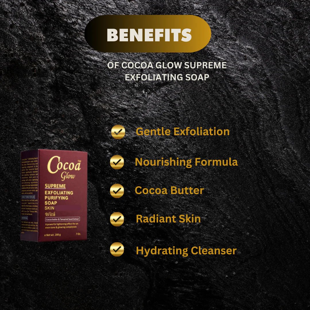 Cocoa Glow Supreme Soap 7 oz - OUMY