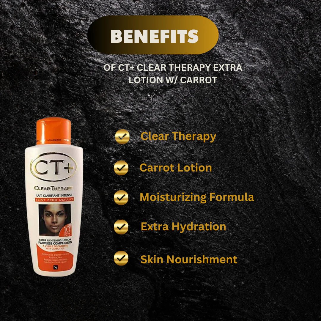 CT+ Extra Lotion with Carrot Oil 250ml - OUMY