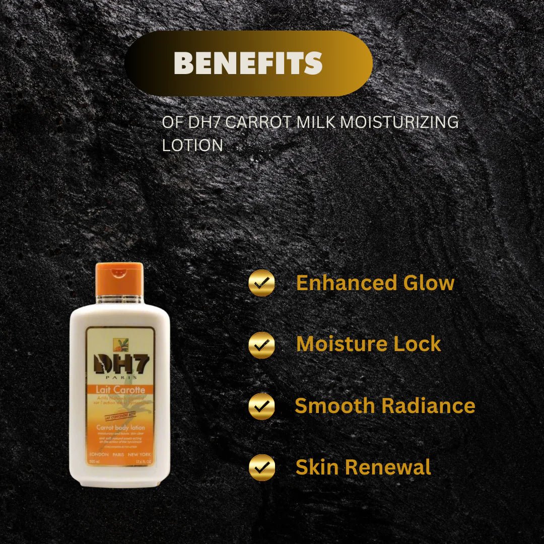 DH7 Carrot Milk Moisturizing Lotion 16.9 oz - OUMY