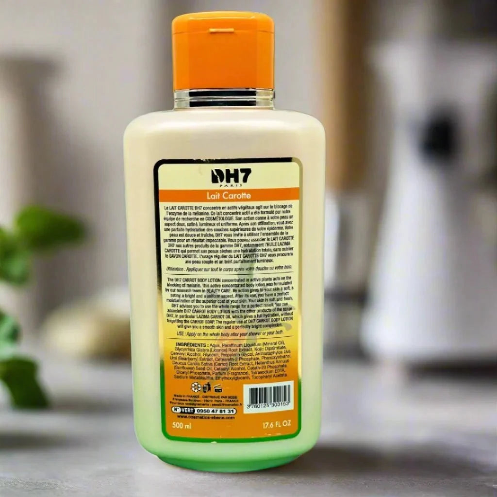 DH7 Lait Carotte Body Lotion 500 ml - OUMY