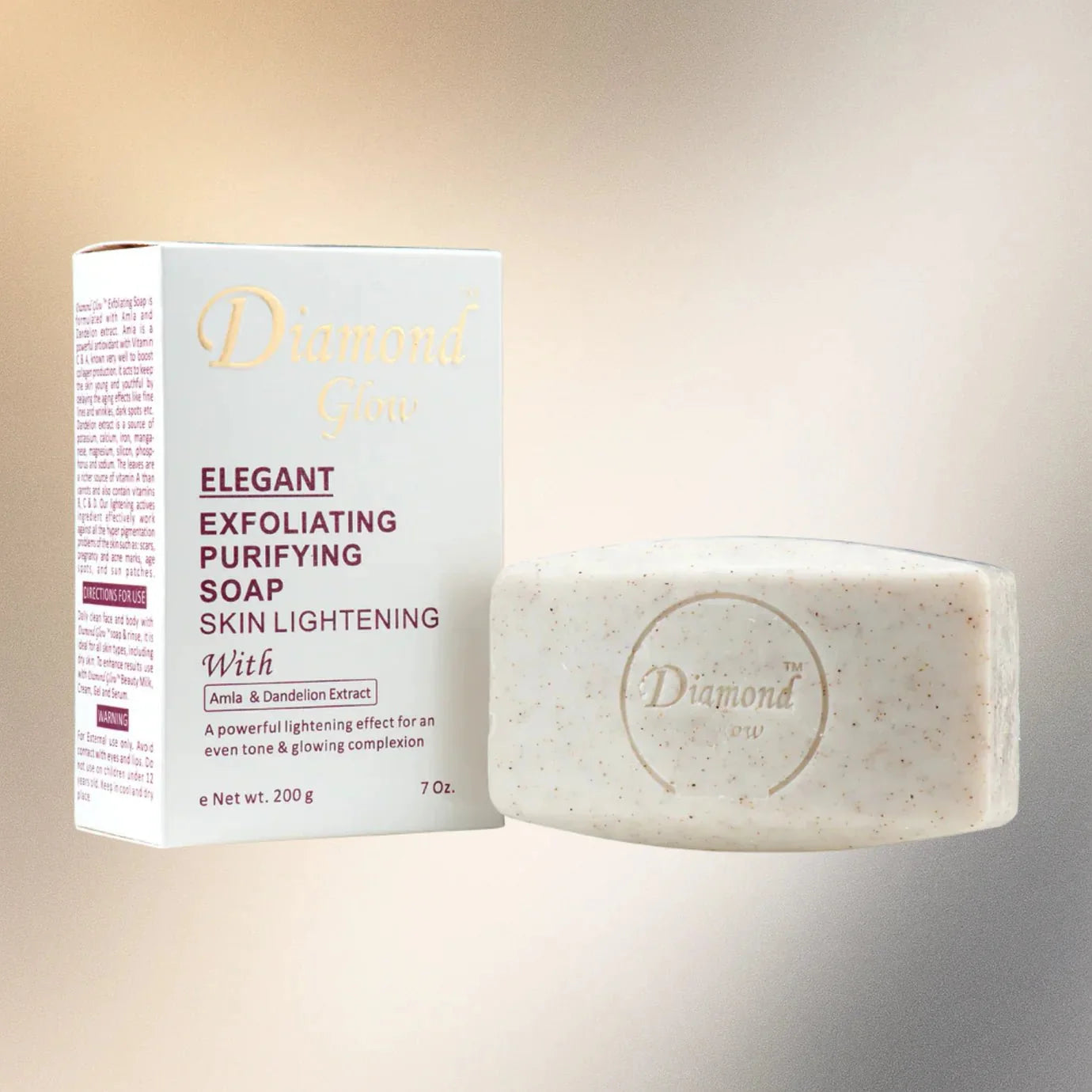 Diamond Glow Elegant Purifying Soap 7 oz - OUMY
