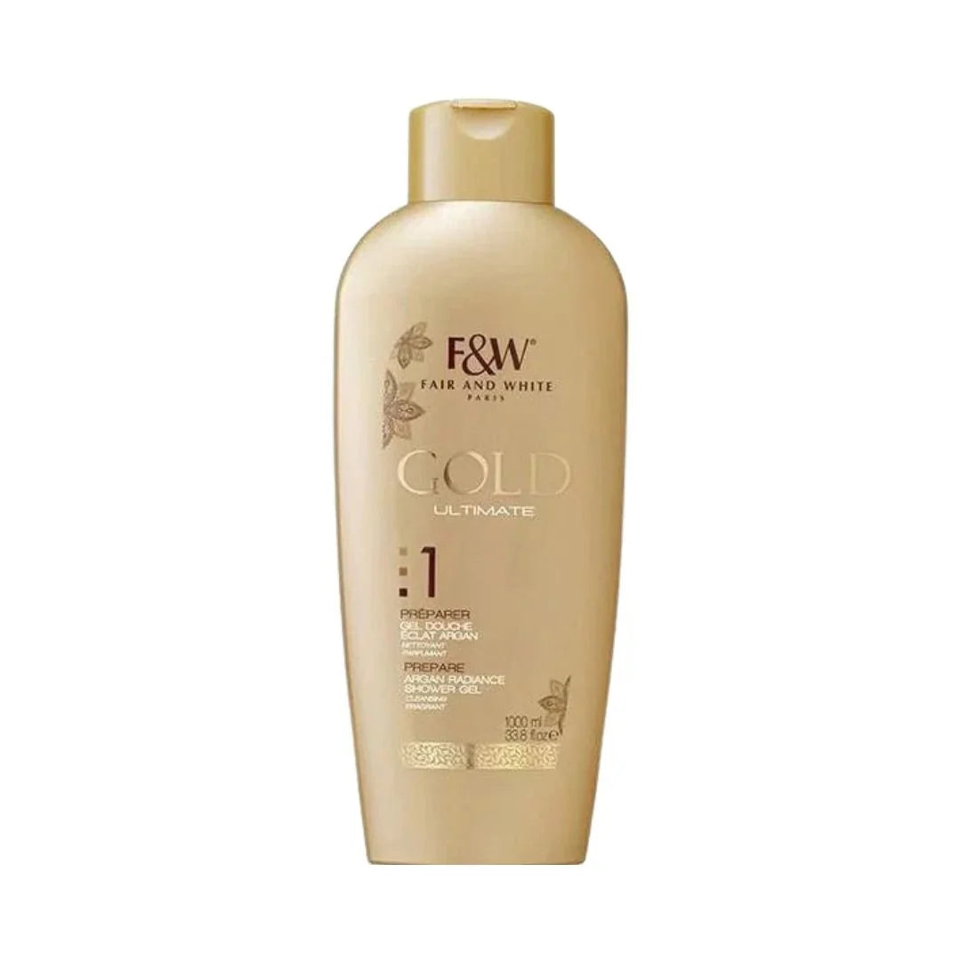 Fair & White Argan Radiance Body Wash 1000ml – Daily Smoothing - OUMY