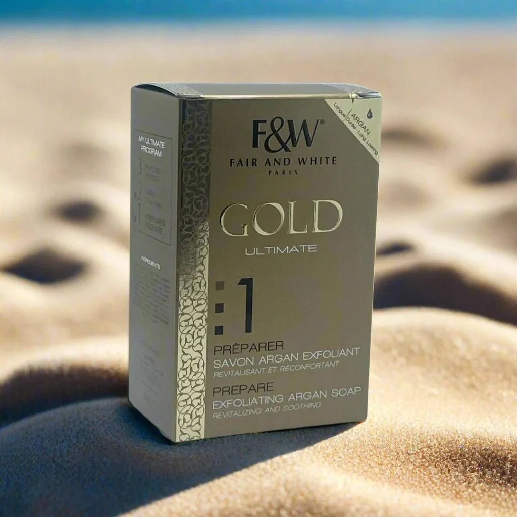 Fair & White Gold 1 Soap with Argan Oil 200 g - OUMY