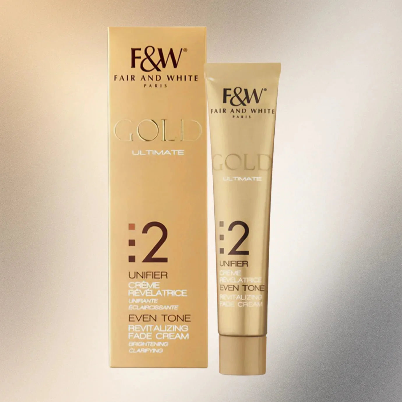 Fair & White Gold 2 Revitalizing Face Cream with Vitamin C 1.7 oz - OUMY