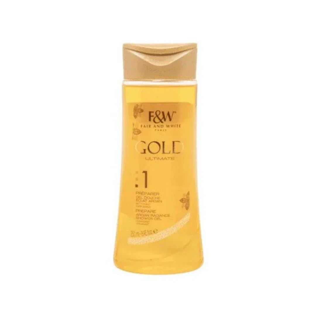 Fair & White Gold Argan Body Wash 250ml – Gentle Daily - OUMY