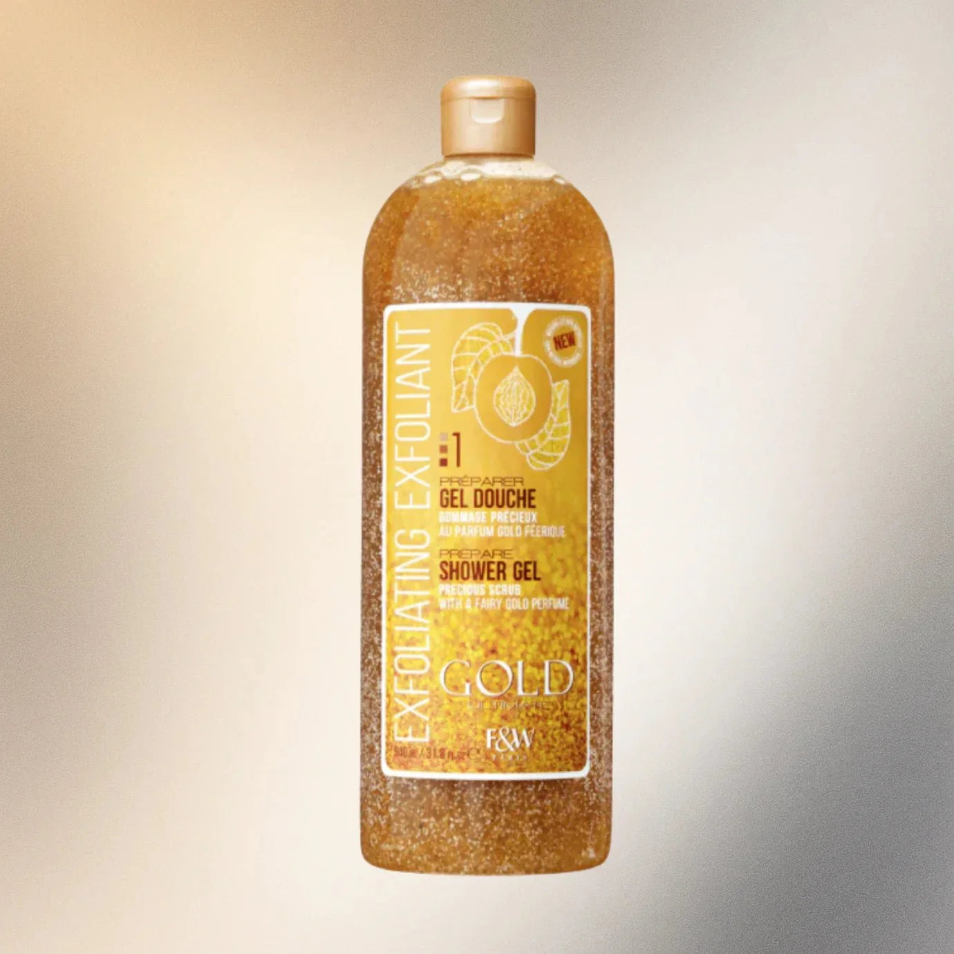 Fair & White Gold Shower Gel Precious Scrub 940 ml / 31.8 oz - OUMY