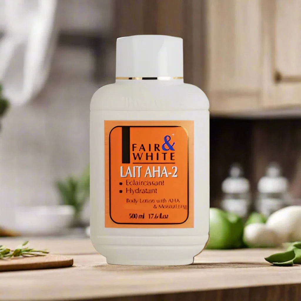Fair & White Original AHA Body Lotion with Lactic Acid 17 oz / 500ml - OUMY