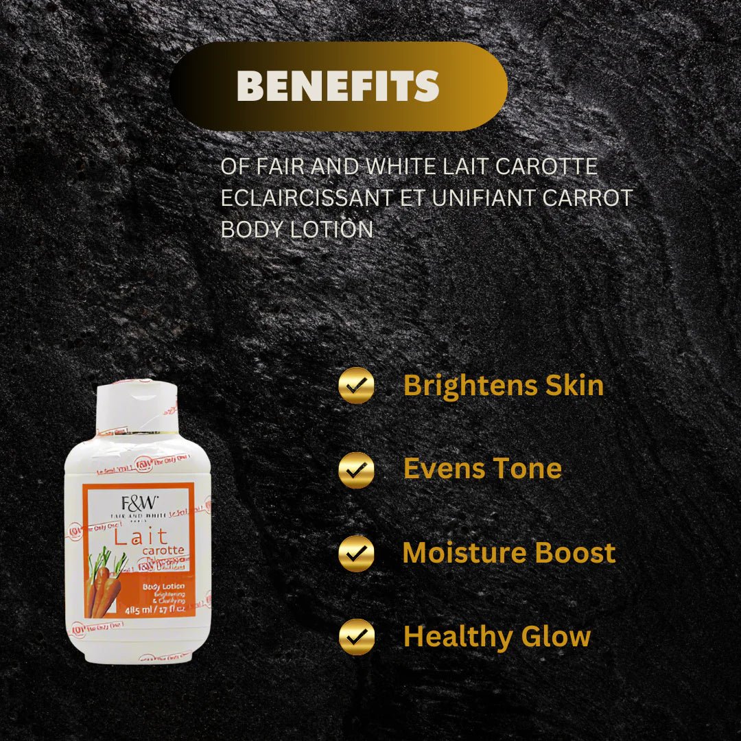 Fair & White Original Carrot Body Lotion 485 ml - OUMY