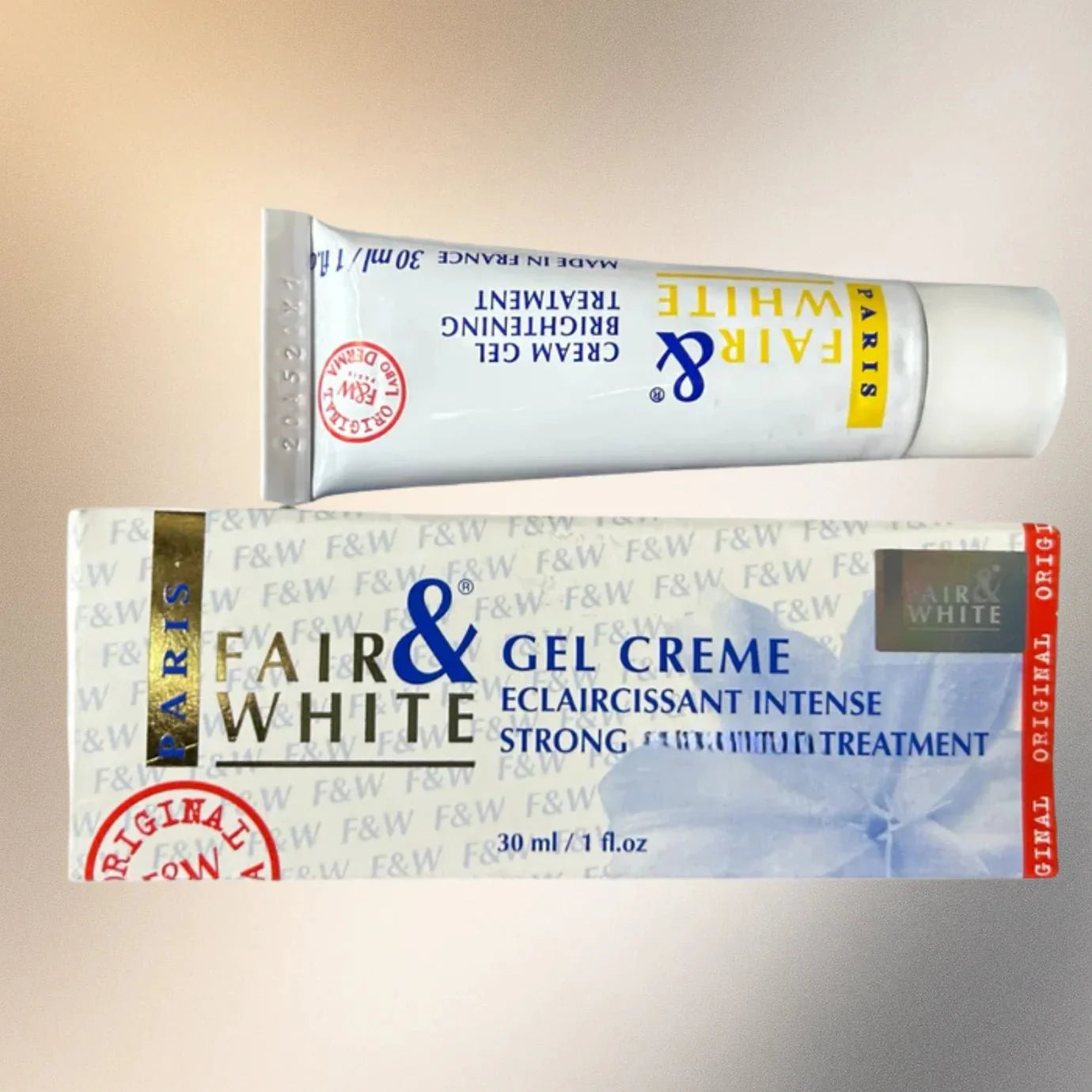 Fair & White Original Gel Cream with Vitamin E 1 oz - OUMY
