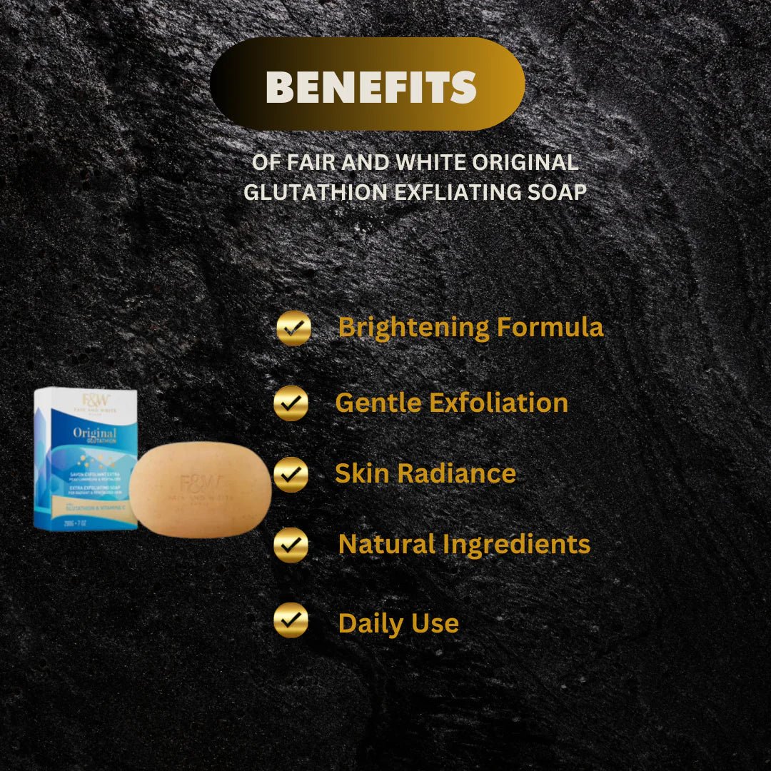 Fair & White Original Soap with Vitamin C 200 g - OUMY