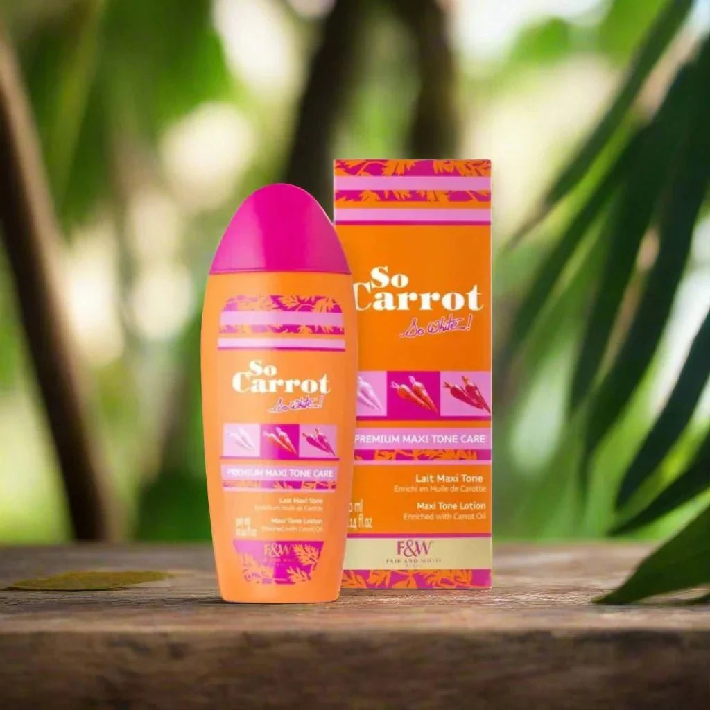 Fair & White So Carrot Maxi Tone Body Lotion with Carrot Oil 300ml - OUMY
