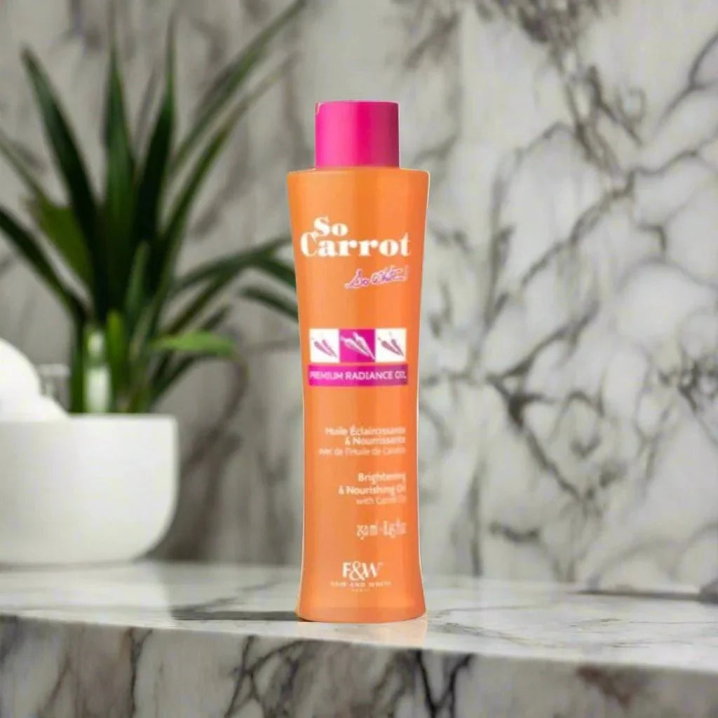 Fair & White So Carrot Nourishing Body Oil with Carrot Oil 8.45 oz - OUMY