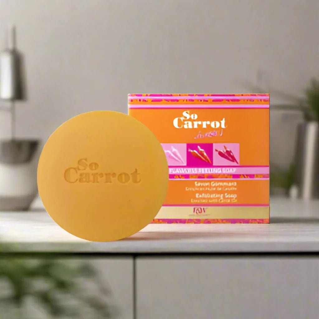 Fair & White So Carrot Soap with Carrot Oil 7 oz - OUMY