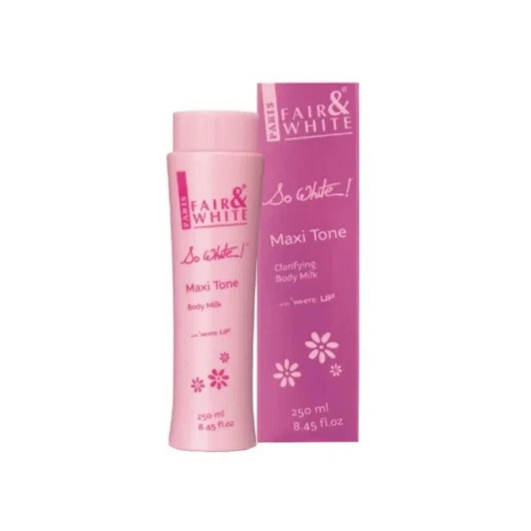 Fair & White So White Maxi Tone Body Milk Lotion 250ml / 8.45 oz - OUMY