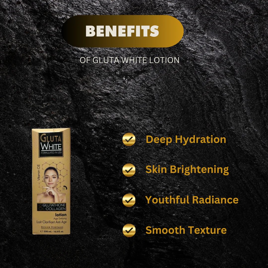 Gluta White Lotion with Glutathione 500ml / 16.9 oz - OUMY