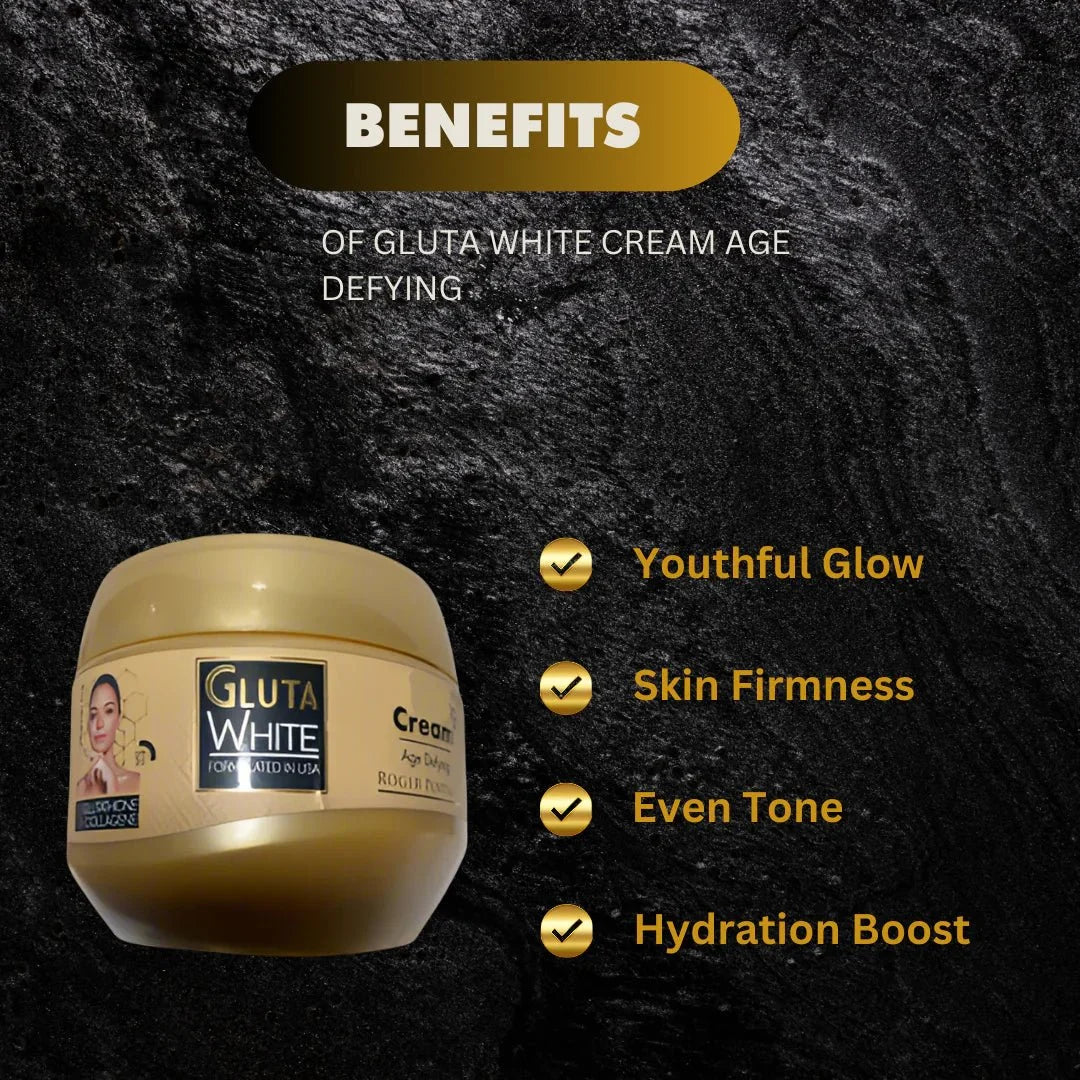 Gluta White Nourishing Cream with Glutathione & Collagen 275ml - OUMY